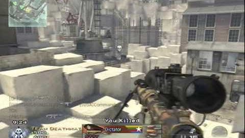 Modern Warfare 2 Intervention Nuke in under 2:30 w/Commentary