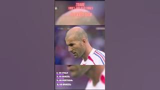 Zidane Didn’t Just Play Finals|He Owned Them