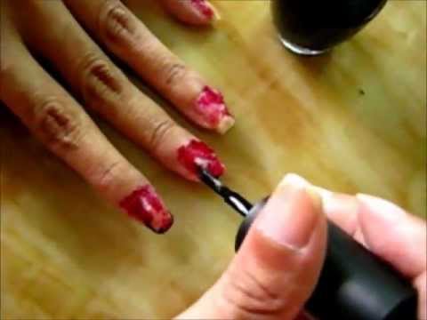 Halloween Zombie Nail Art Tutorial - YouTube Halloween Zombie Nail Art Tutorial - Halloween Zombie Nail Art Tutorial - YouTube