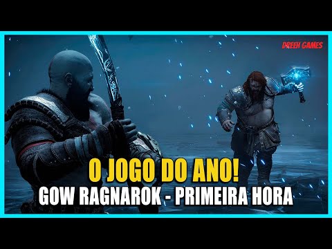 GOD OF WAR RAGNAROK EP1 - Primeira Hora (Kratos vs Thor) 