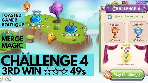 Merge Magic Challenge 4 • 49s On Final 3rd Win ☆☆☆
