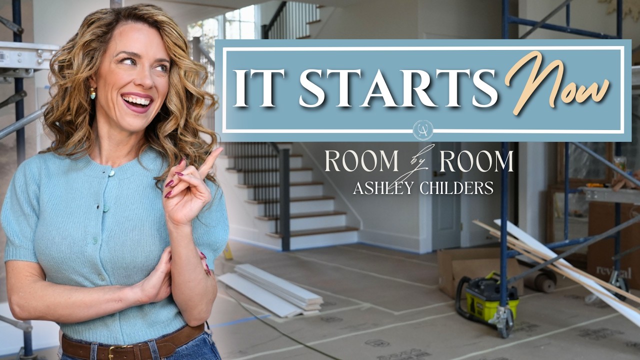 My Home Renovation Begins | Designer's Paint, Materials & Master Plan