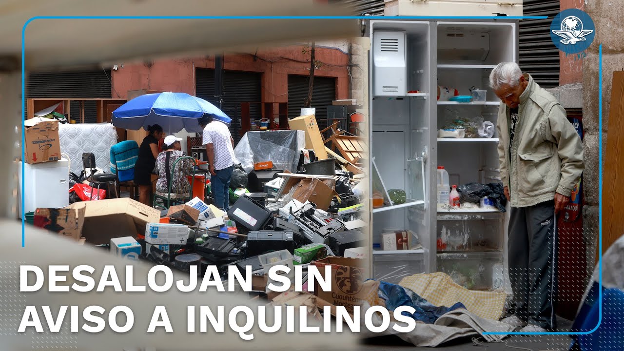 Adultos mayores, principales afectados en desalojo de edificio del Centro Histórico de la CDMX