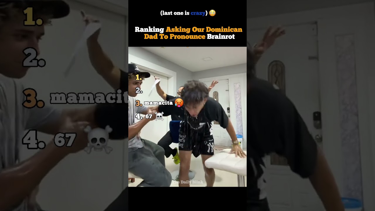 Ranking Asking Our Dominican Dad Pronounce Brainrot