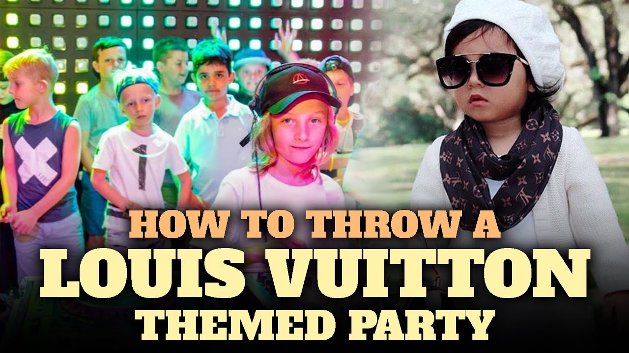 vuitton themed party