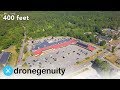 What does a drone see from 400 300 200 and 100 feet