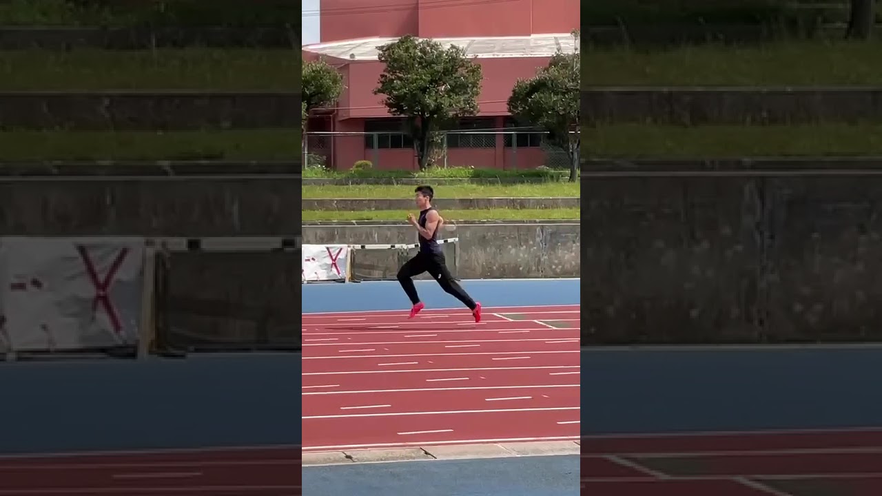 【陸上】桐生祥秀 スタートの一歩目をスローで #100m #asics