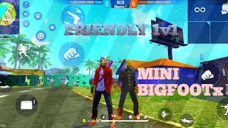 Mini BIGFOOTX FF challenge me in 1v1 FREE FIRE PHILIPPINES]realme c21