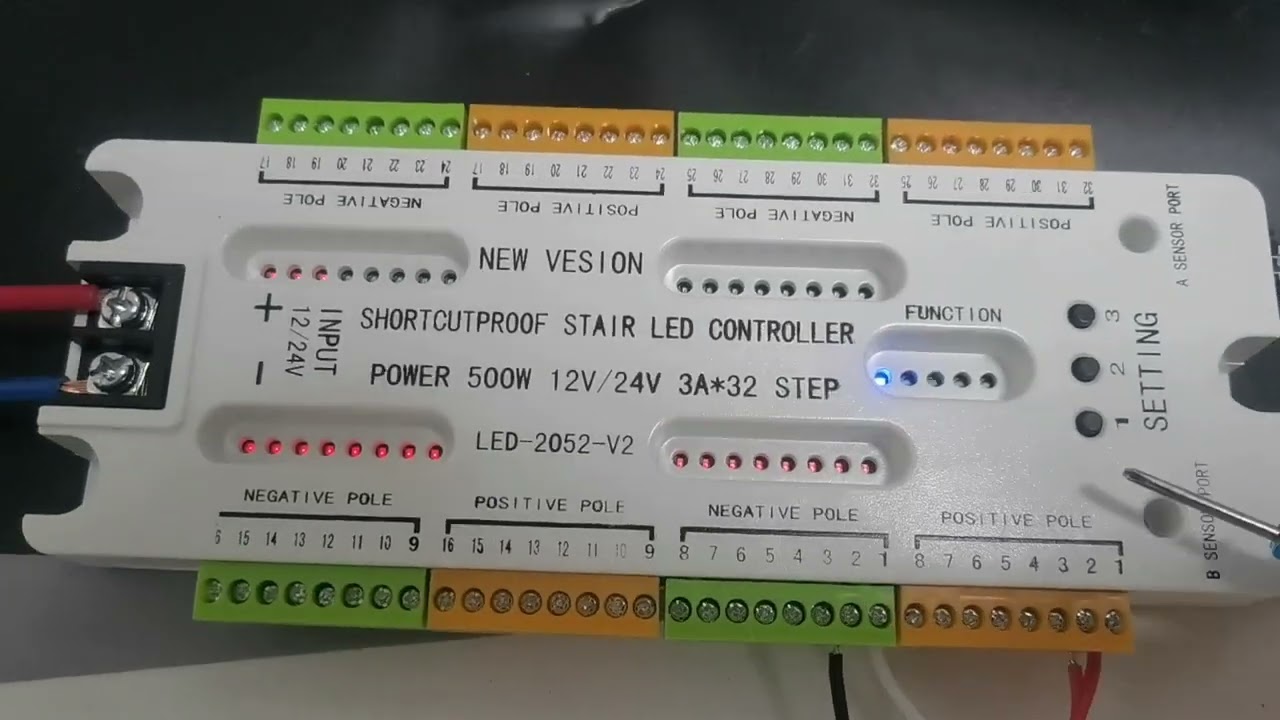 Intelligent  lighting contorl system   12V 24V  3A X32 step