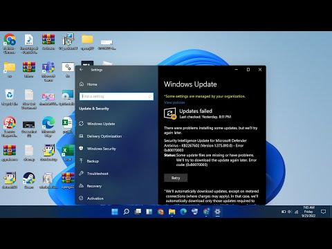 Fix Windows Update Install Error Code 0x80070020 in Windows 10/11