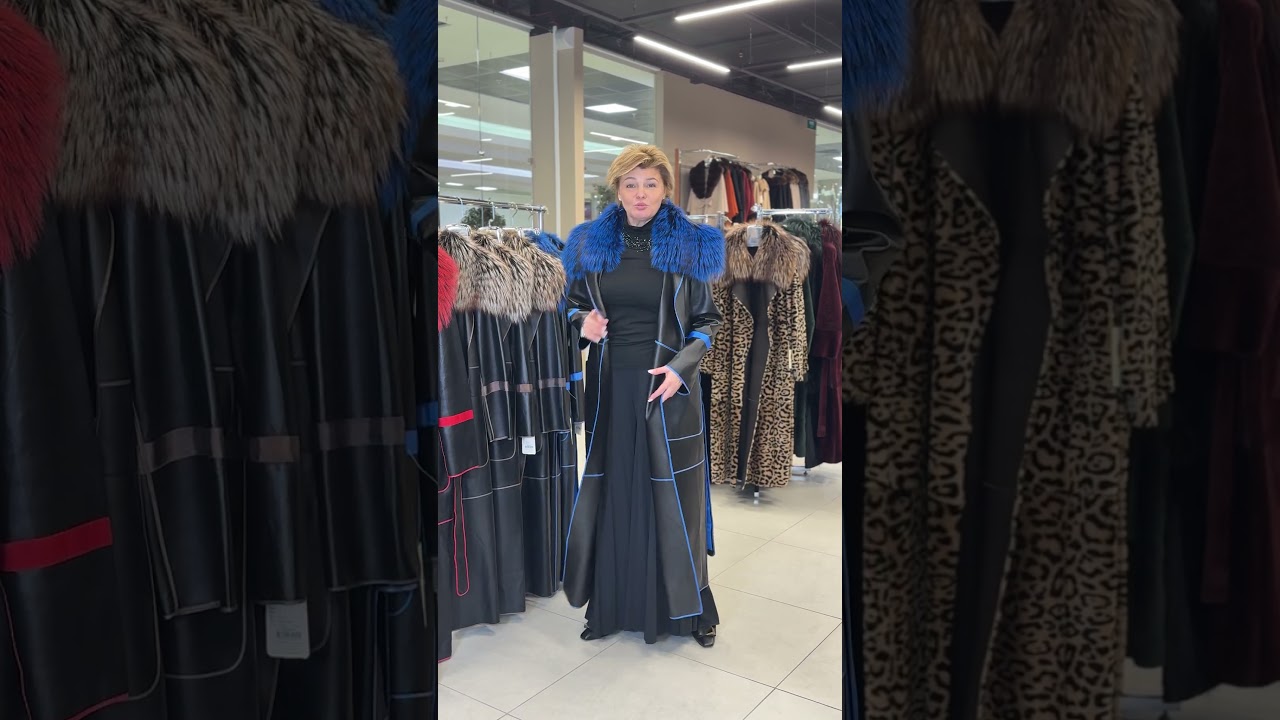 Тренд сезона 2025-2026 ! Пальто из натуральной кожи 99900 р.