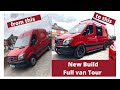 rv camper / adventure mtb van conversion  tour on Mercedes sprinter