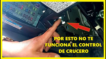 ¿Se desconecta el control de crucero al frenar?