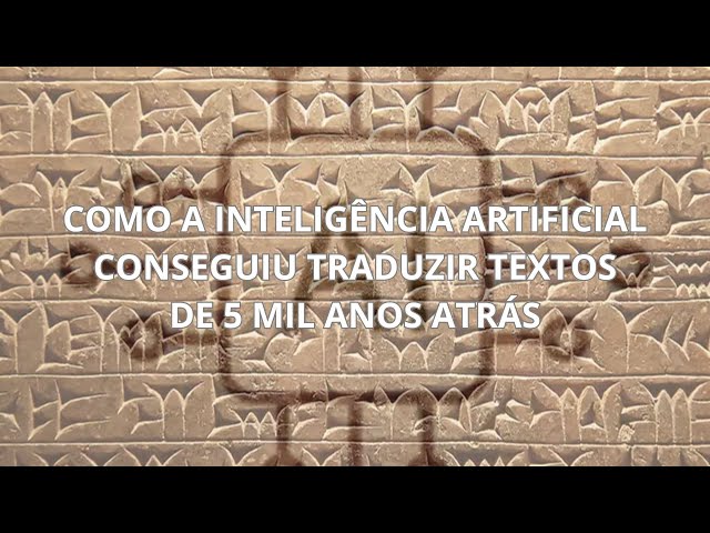 Inteligência artificial traduz textos de escrita cuneiforme de 5 mil anos;  entenda