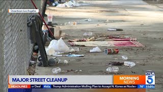 Downtown L.A. Residents Slam Latest Homeless Encampment Cleanup