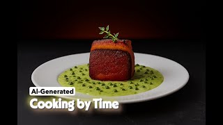AI-GENERATED Cooking by Time | 시간을 담은 요리 | Seasoning code Concept Video