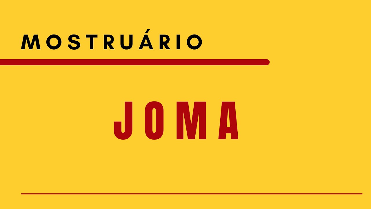 Mostruário - Joma - Parte 01 