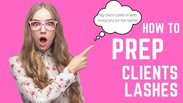 How to prime & Prep clients lashes for lash extensions