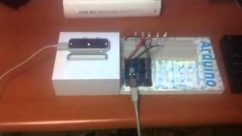 leapmotion + arduino LED control