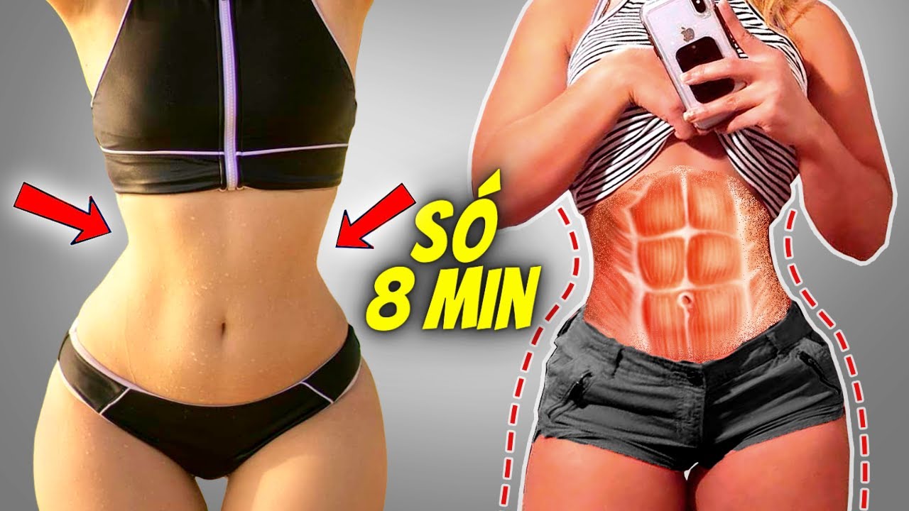 DO IT FOR 7 DAYS AND LOOK IN THE MIRROR – 8 Min Standing Abs Workout 