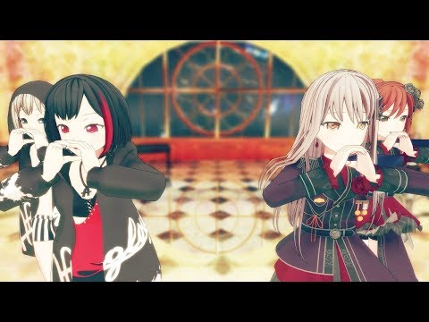 【ＭＭＤバンドリ】彗星ハネムーンbyらん＆モカ＆ゆきな＆リサ