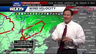 Tornado Coverage (12-11-21) -- WLKY Louisville screenshot 3