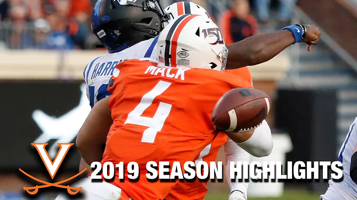 Jordan Mack 2019 Season Highlights | Virginia LB
