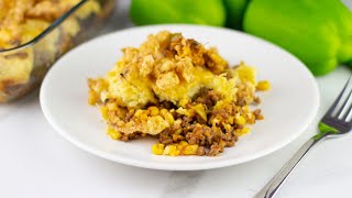 Cornbread Taco Bake | Easier Eats