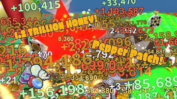 1.2T Honey! Pepper Patch Boost | Roblox Bee Swarm Simulator