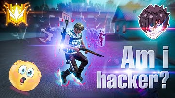 AM I HACKER👽? | POCO X3 | FREE FIRE MONTAGE