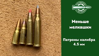 Меньше мелкашки! Пaтроны калибра 4.5мм