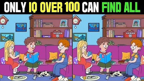 Spot the Hidden Differences! How Sharp Are Your Eyes? #quiz #12