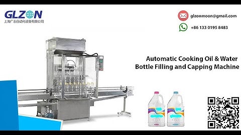 Automatic Cooking Oil & Water Bottle Filling and Capping Machine #cookingoilfillingmachine