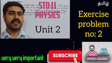 Exercise problem no:2||kinematics||Unit 2||STD11 Physics||sky physics