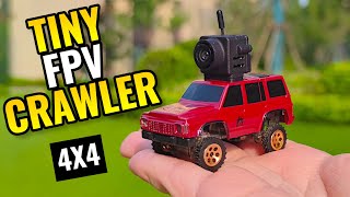 This RC Crawler is SUPER TINY - With FPV!