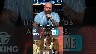 Why KSI wants 6 rounds vs Tommy Fury…