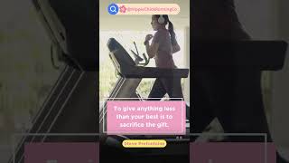 To give anything less than... #inspiration #running #subscribe #shorts