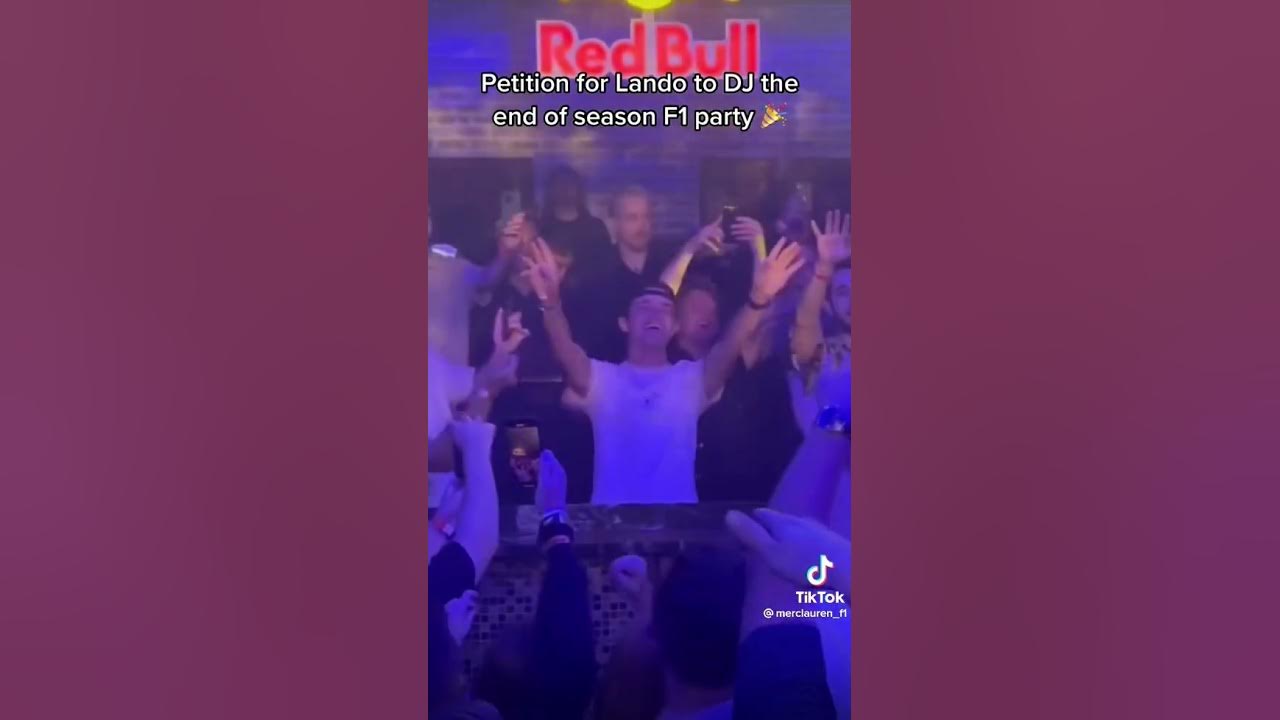 Lando Norris Dj show in a Monaco club #f1 #f1shorts #landonorris #monaco #dj #club #shorts