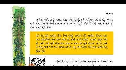 Gujarati Medium. Std-4. Sub - Environment. Chapter - 3. નંદુ સાથેનું એક દિવસ (Part - 2)