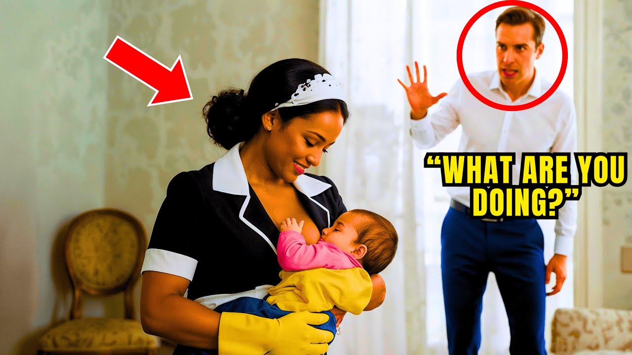 Billionaire Catches His Black Maid Nursing His Son—What He Does Next is UNBELIEAVABLE