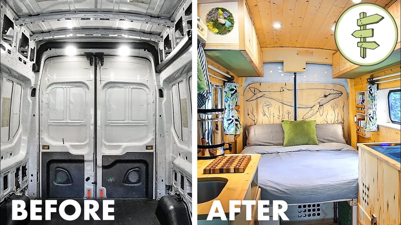 ⁣FULL DIY VAN BUILD from Start to Finish | Our Epic Van Life Conversion