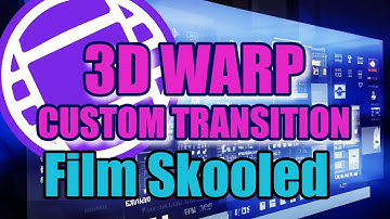 Make a Custom Transition in Avid Media Composer using the 3D Warp Effect