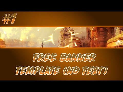 Free Banner Template No Text Youtube