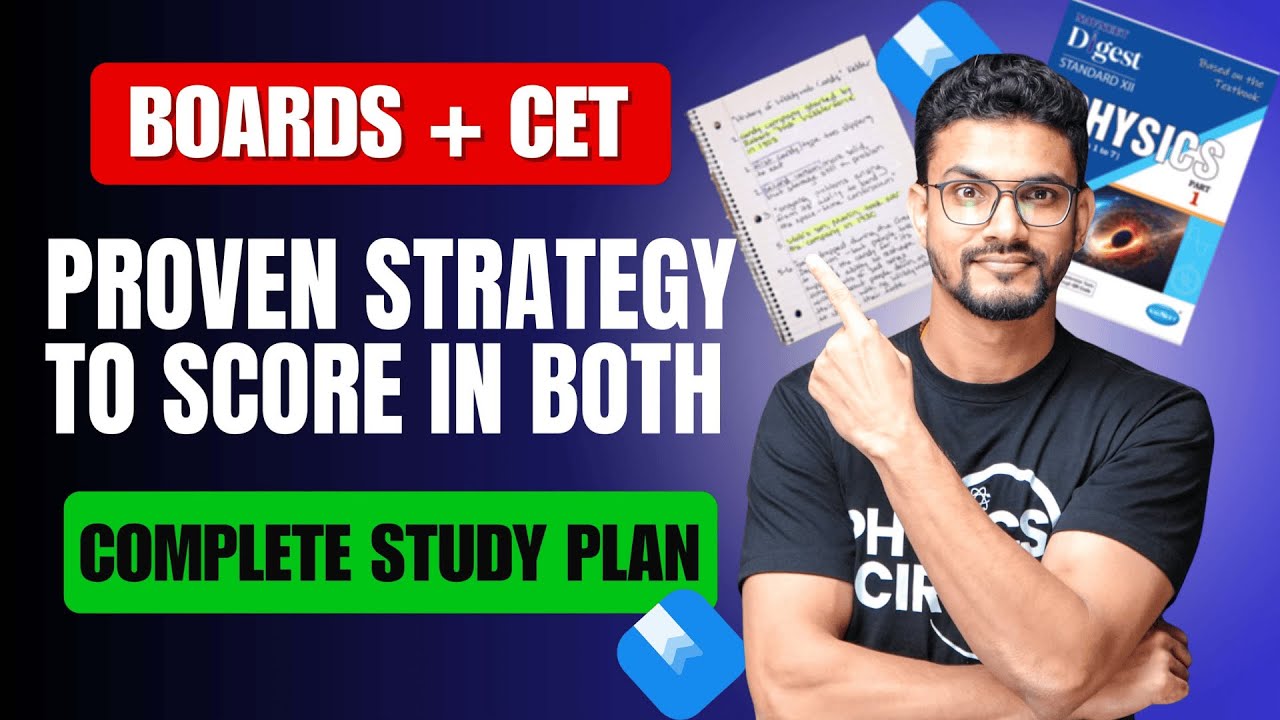 Boards + CET: Proven Strategy to Score in Both | Complete Study Plan