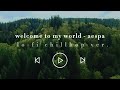 Welcome to my world  aespa  lofi chillhop