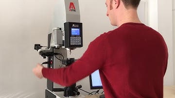 251VRSTV - Digital Universal Hardness Tester with Microscope and Automatic Measuring Software