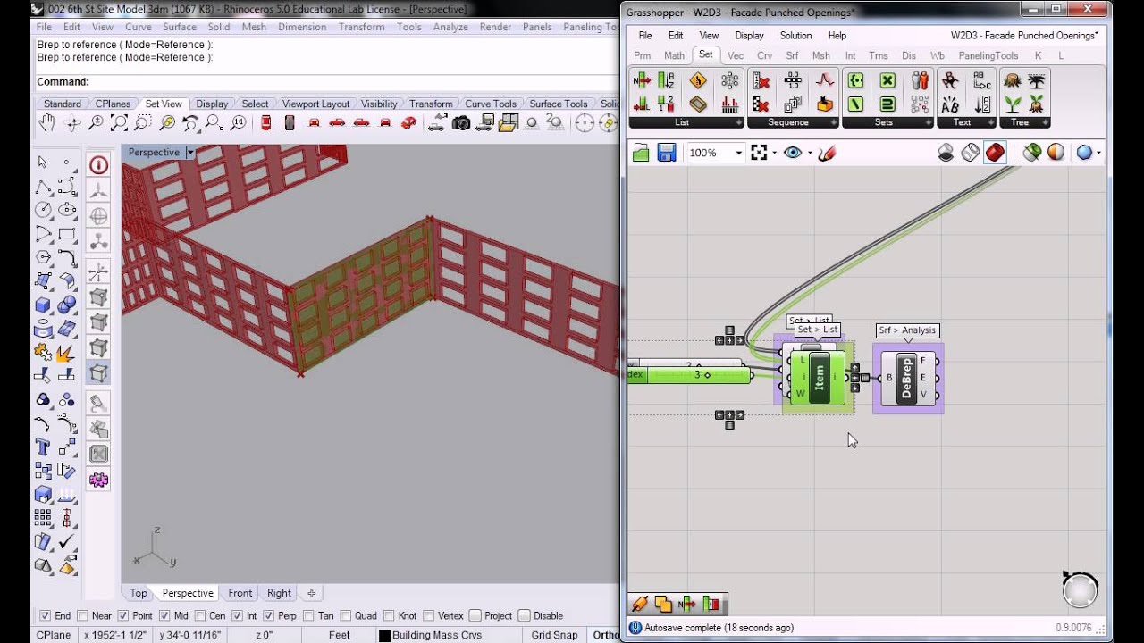 43 - Grasshopper - Analyze Length for Parameters - YouTube