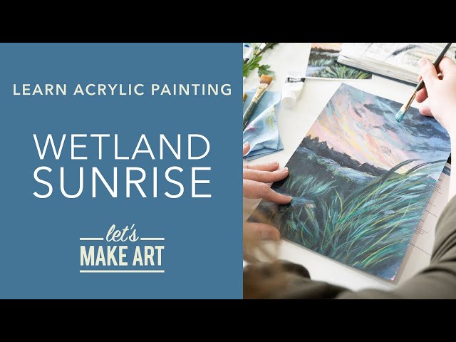 Kansas Wetlands Acrylic Art Box– Let's Make Art