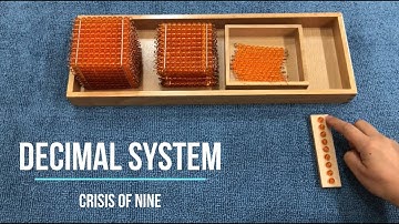 [VMI] Math - Decimal System: Crisis of Nine - Montessori