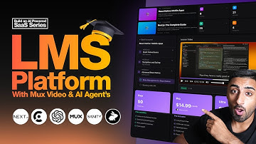 🔴 Let’s build an LMS Platform with NEXT.JS 16! (Sanity, Clerk, CodeRabbit, Stripe, Mux, AI Agent